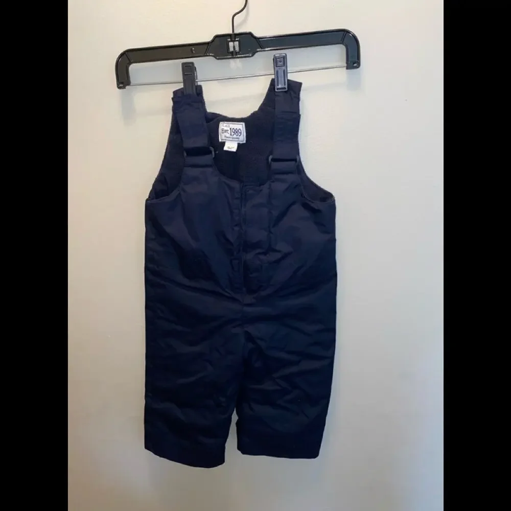 CHILDRENS PLACE BOYS SNOW BIBS SIZE 18-24MO